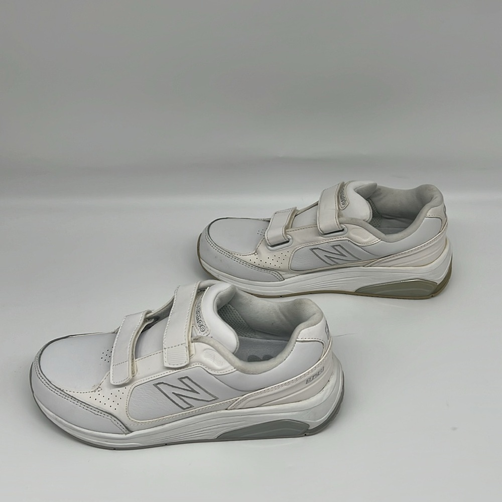 New Balance 928 Women's Hook and Loop‎ White Leather Walking Comfort Shoe 6 - Picture 6 of 12